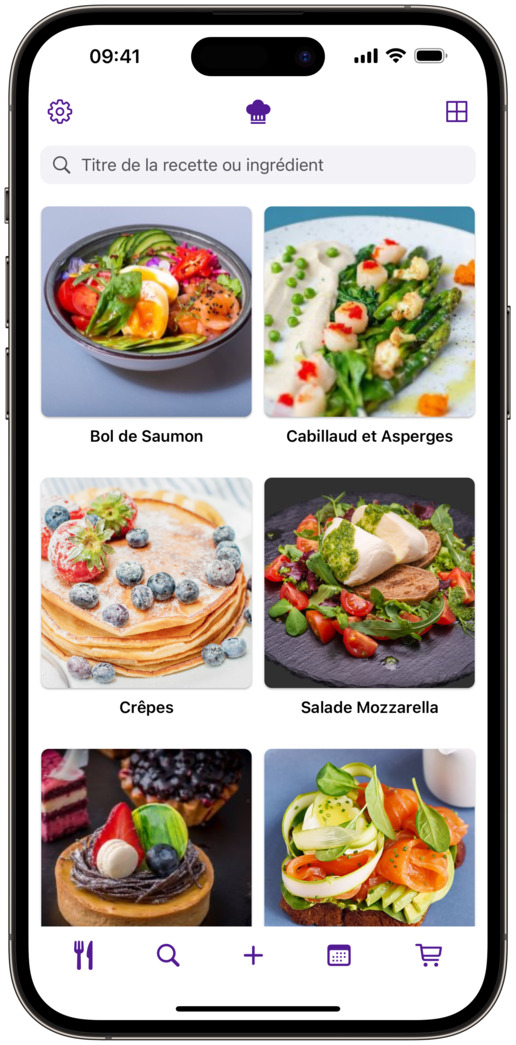 RecipeChef Recipe Manager for iPhone
