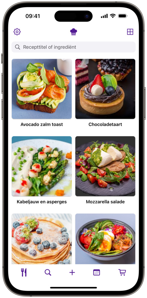 RecipeChef Recipe Manager for iPhone