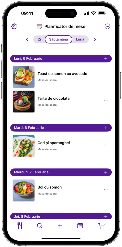 RecipeChef Meal Planner for iPhone